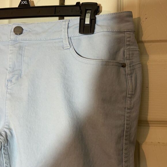 Lole Light Wash Yoga Skinny Ankle Jeans 12 - Picture 6 of 16